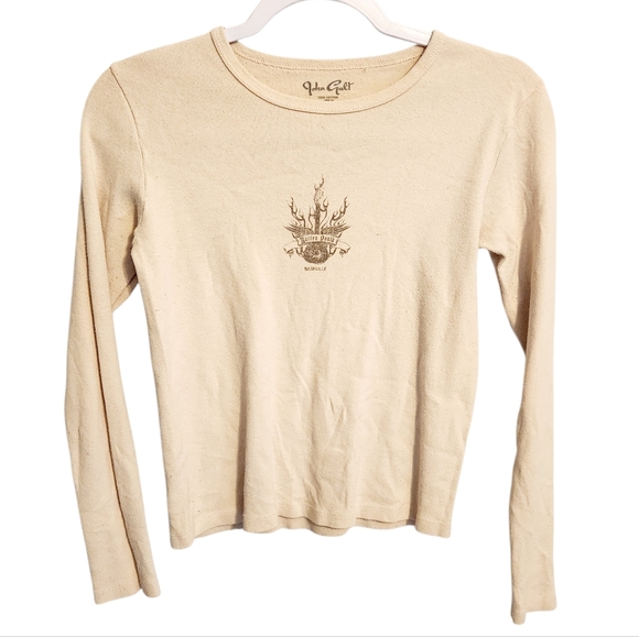 Brandy Melville Tops - Brandy Melville | Women's John Galt Long Sleeve Thermal Tee (Size Medium)